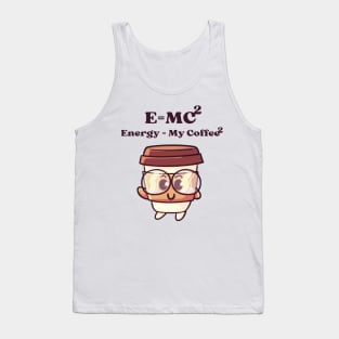 Coffee Lover Themed Tank Top